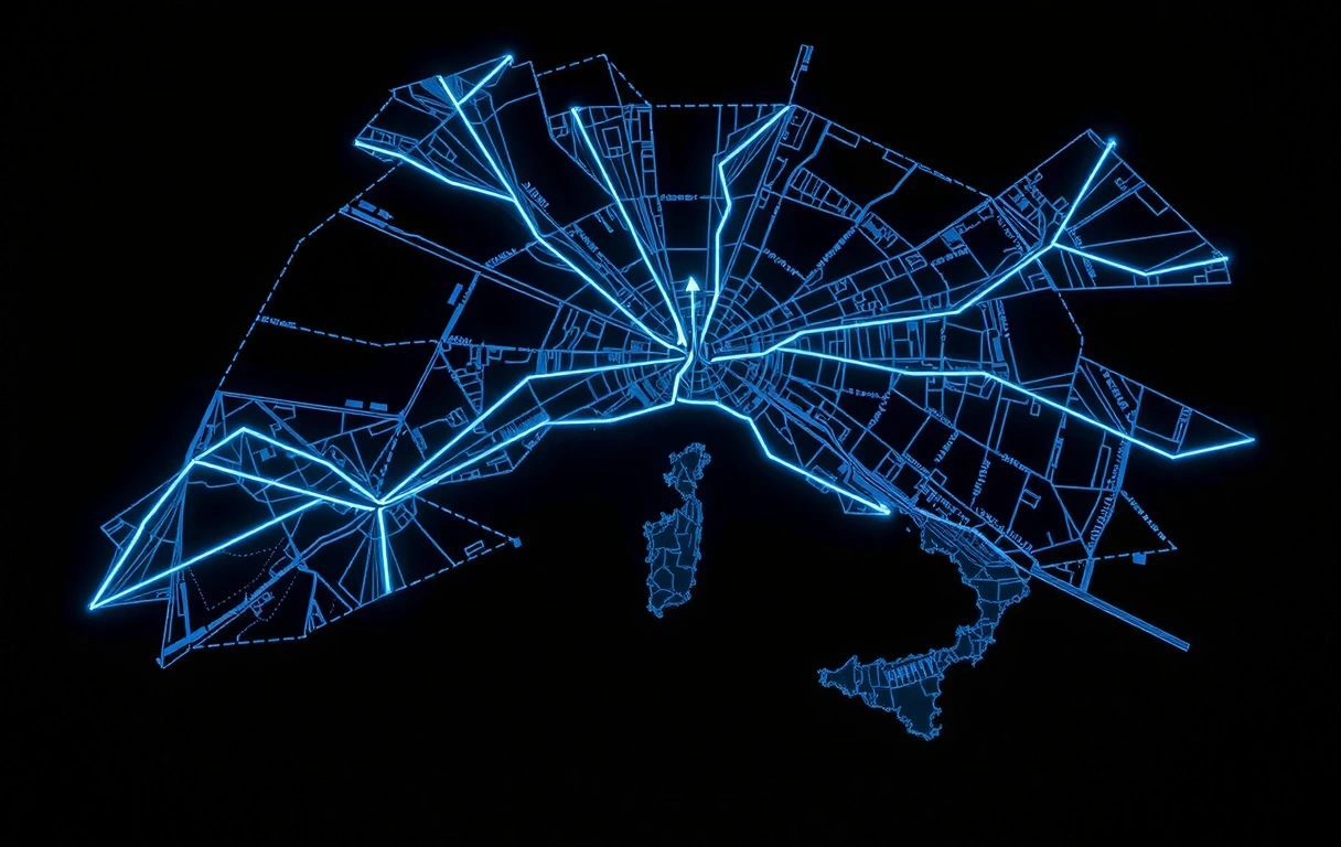 Mappa di copertura della rete Telecom Italia Premium